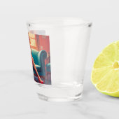 Schnapsglas Pin-Up Mädchen (Rechts)