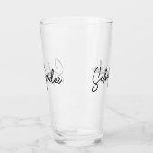 Schnapsidee, deutsches Wort, Booze Idee, Deutsch Glas (Links)