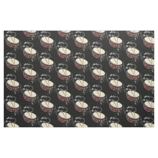 Schnarrtrommel-Gewebe-Dunkelheit Stoff (Fat Quarter (45,7 x 55,9 cm))