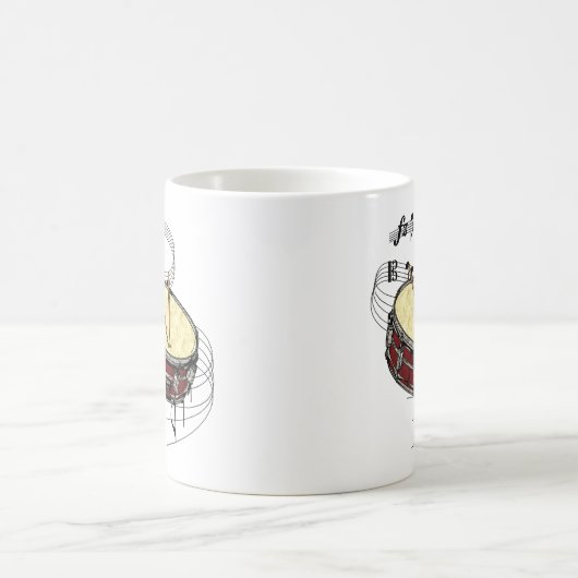Schnarrtrommel Kaffeetasse (Mittel)