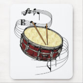Schnarrtrommel Mousepad (Vorne)