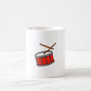 Schnarrtrommel-Rot Kaffeetasse