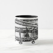 Schnarrtrommel Tasse (Zentrum)