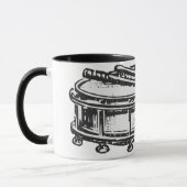 Schnarrtrommel Tasse (Links)