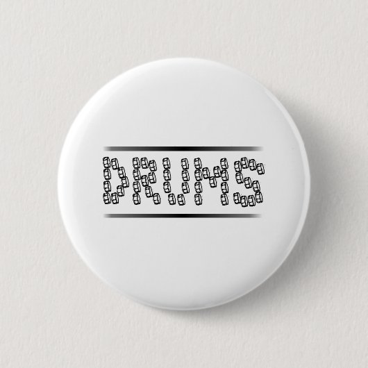 Schnarrtrommeln Button (Vorderseite)
