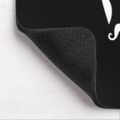 Schnauzbart-Mauspad Mousepad (Ecke)