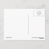 Schnauze Postkarte (Rückseite)