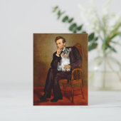 Schnauzer 11N - Lincoln Postkarte (Stehend Vorderseite)