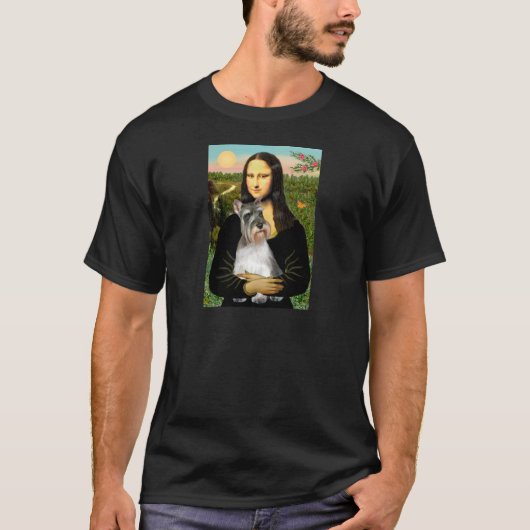 Schnauzer 11N - Mona Lisa T-Shirt (Vorderseite)