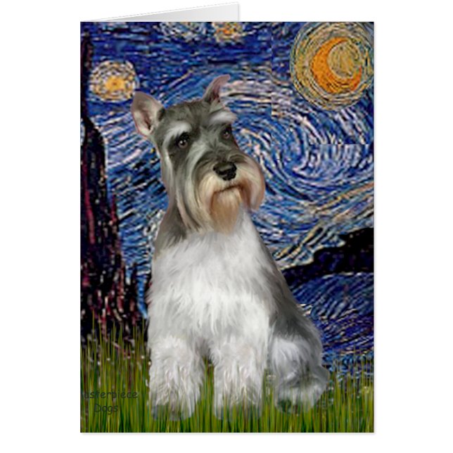 Schnauzer 11N - Starry Night (Vert.) (Vorne)