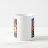 Schnauzer 12 - Mandolin Engel Kaffeetasse (Mittel)