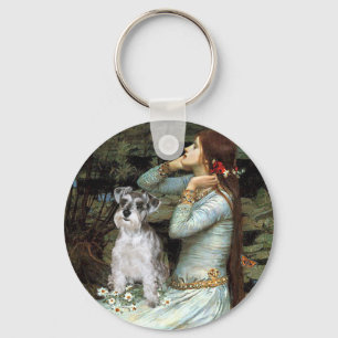 Schnauzer 13 - Ophelia Schlüsselanhänger