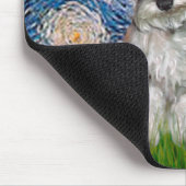 Schnauzer 1 - Sternennacht Mousepad (Ecke)