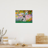 Schnauzer 1N - Garten Poster (Küche)