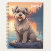 Schnauzer am See Planer (Vorderseite)