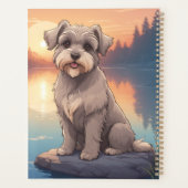 Schnauzer am See Planer (Rückseite)