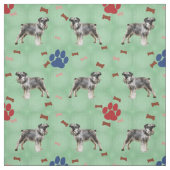 Schnauzer Art Stoff (Muster)