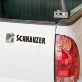 Schnauzer Autoaufkleber (Auf Lkw)
