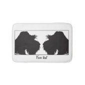 Schnauzer Badematte (Vorderseite)