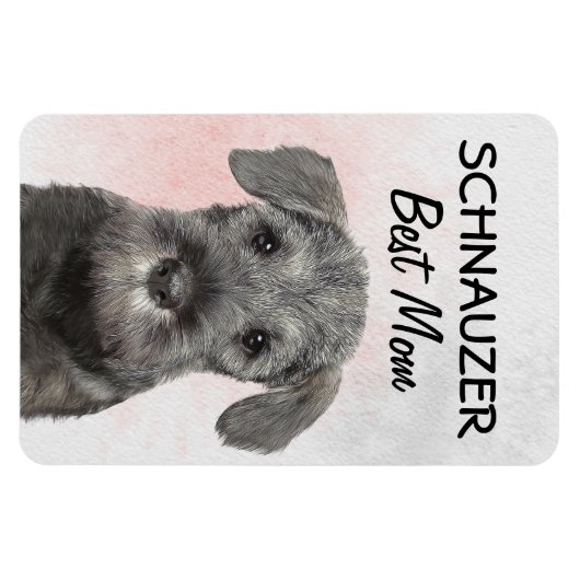 Schnauzer Best Mama Magnet (Horizontal)