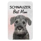 Schnauzer Best Mama Magnet (Vertikal)