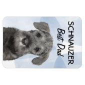 Schnauzer Best Vater Magnet (Horizontal)