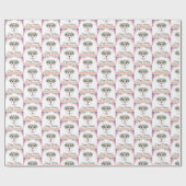 Schnauzer Birthday Geschenkpapier (Flach)