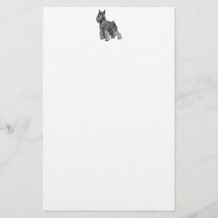 Schnauzer Briefpapier