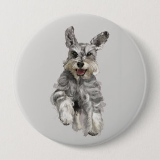 Schnauzer Button