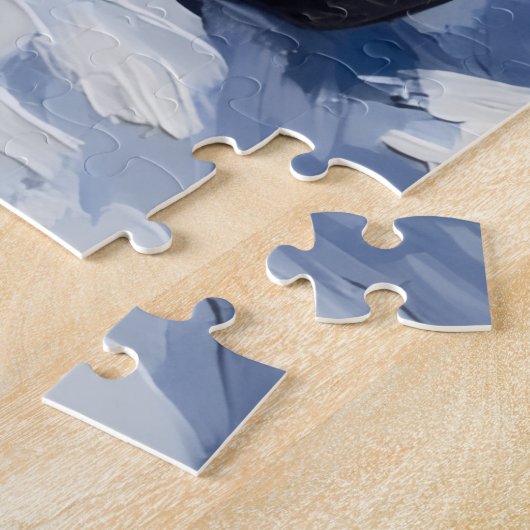 Schnauzer Christmas Red Truck Holiday Puzzle (Seite)