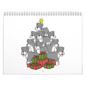 Schnauzer Christmas Tree Kalender (Titelbild)