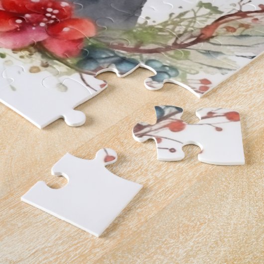 Schnauzer Christmas Wreath Festivals Puzzle (Seite)