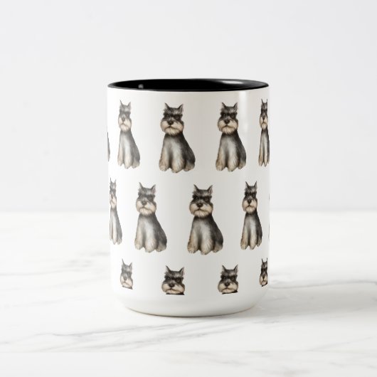 Schnauzer Coffee Tasse (Mittel)