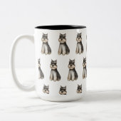 Schnauzer Coffee Tasse (Links)