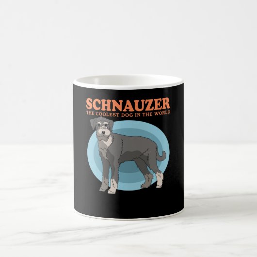 Schnauzer Coolest Dog Dogs Schnauzers Kaffeetasse (Mittel)