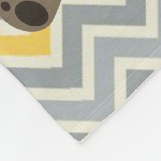 Schnauzer-Decke Fleecedecke (Ecke)