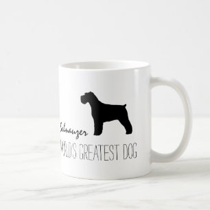 Schnauzer: Der größte Hund der Welt Benutzerdefi Kaffeetasse