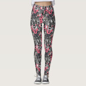 Schnauzer-Design-Leggings Leggings (Vorderseite)