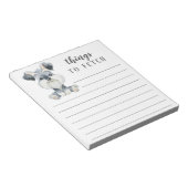 Schnauzer Dinge zu holen Notizblock (angewinkelt)