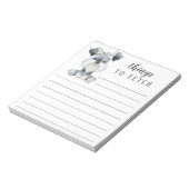 Schnauzer Dinge zu holen Notizblock (Rotiert)