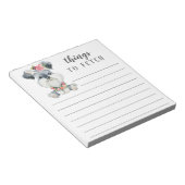 Schnauzer Dinge zu holen Notizblock (angewinkelt)