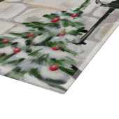 Schnauzer Dog Christmas Schneidebrett (Ecke)