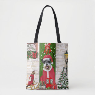 Schnauzer Dog Christmas Tasche