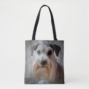 Schnauzer Dog Face Tasche