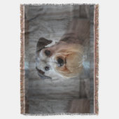 Schnauzer-Dog-Gesicht Decke (Vorderseite Vertikal)