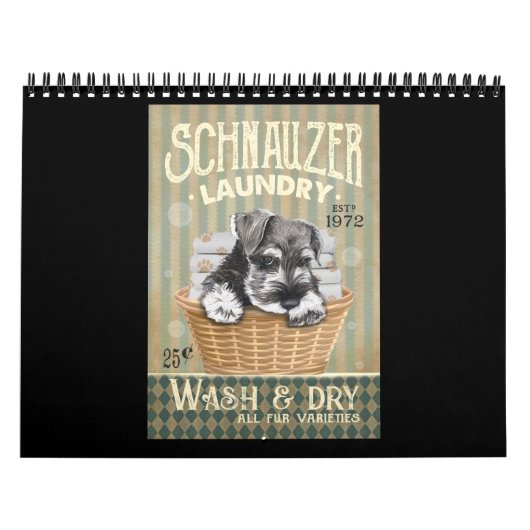 Schnauzer Dog Kalender (Titelbild)