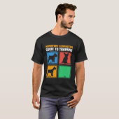 Schnauzer Dog Lover T-Shirt (Vorne ganz)