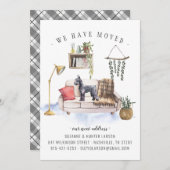 Schnauzer Dog Moving Ankündigung (Vorne/Hinten)