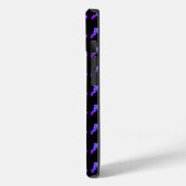 Schnauzer Dog Pink Silhouette Mono Black Case-Mate iPhone Hülle (Rückseite / Links)