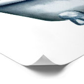 Schnauzer Dog Poster (Ecke)